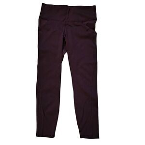 Athleta Purple High Rise Ultra Crop Leggings‎ Workout Activewear Medium M